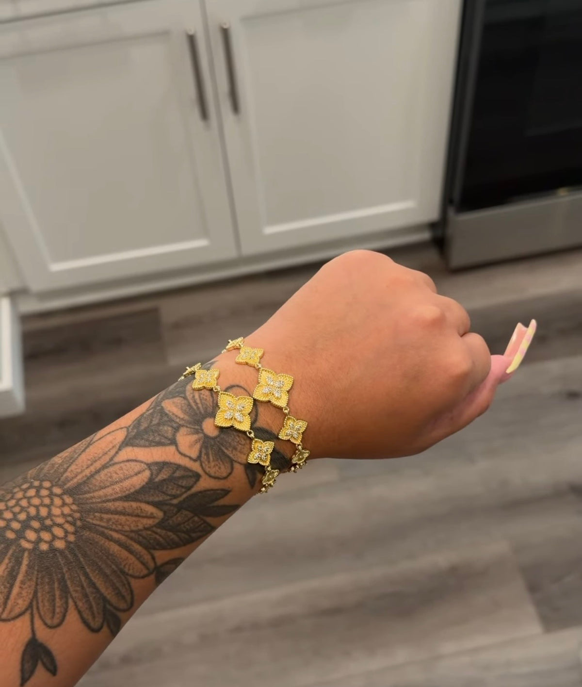 Clover bracelet