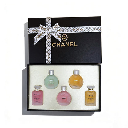 Chanel Gold women perfume gift set 5x7.5ml