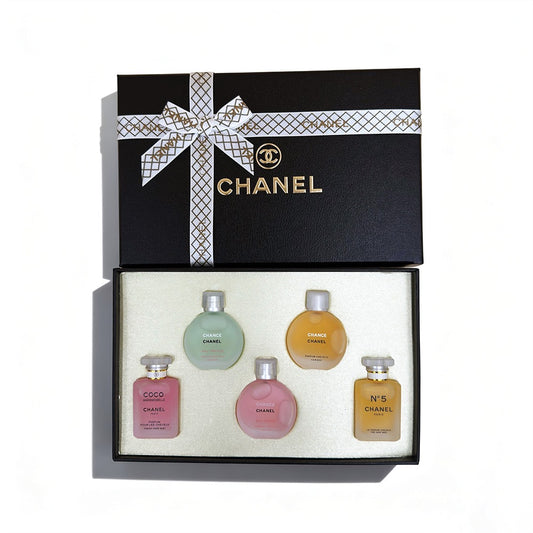 Chanel Gold women perfume gift set 5x7.5ml