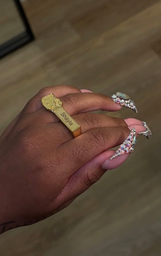 Kitty Custom Ring