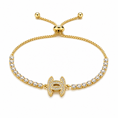 Double cc bracelet